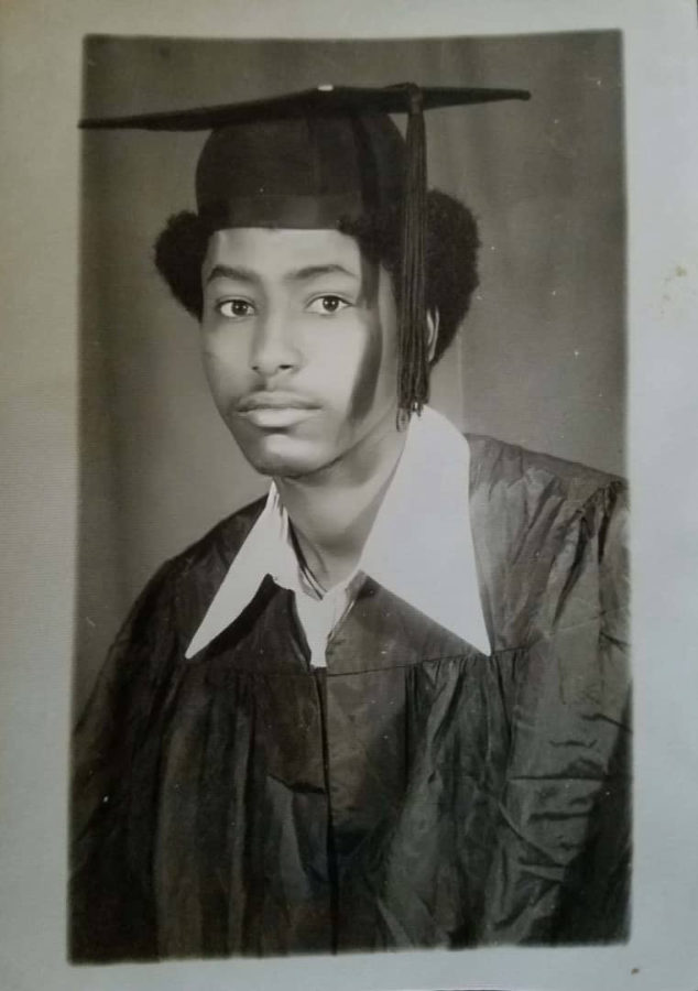 Professor Meareg Amare in his early twenties following his graduation with a Diploma in Chemistry from Haramaya University, 1982.