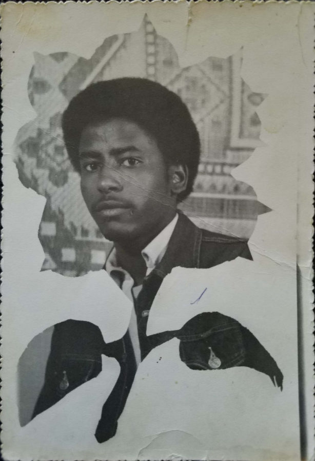A young Professor Meareg Amare in his mid-twenties.