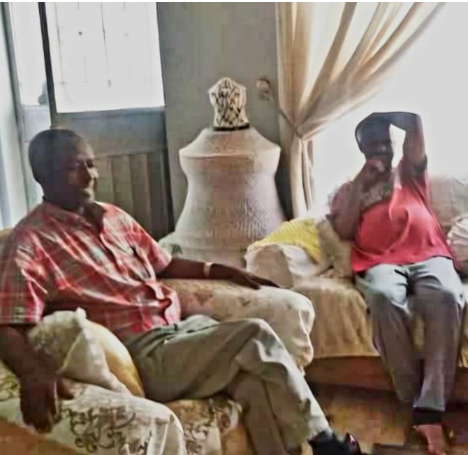 Professor Meareg Amare celebrating a close relative's birthday in Bahir Dar, days before his passing.