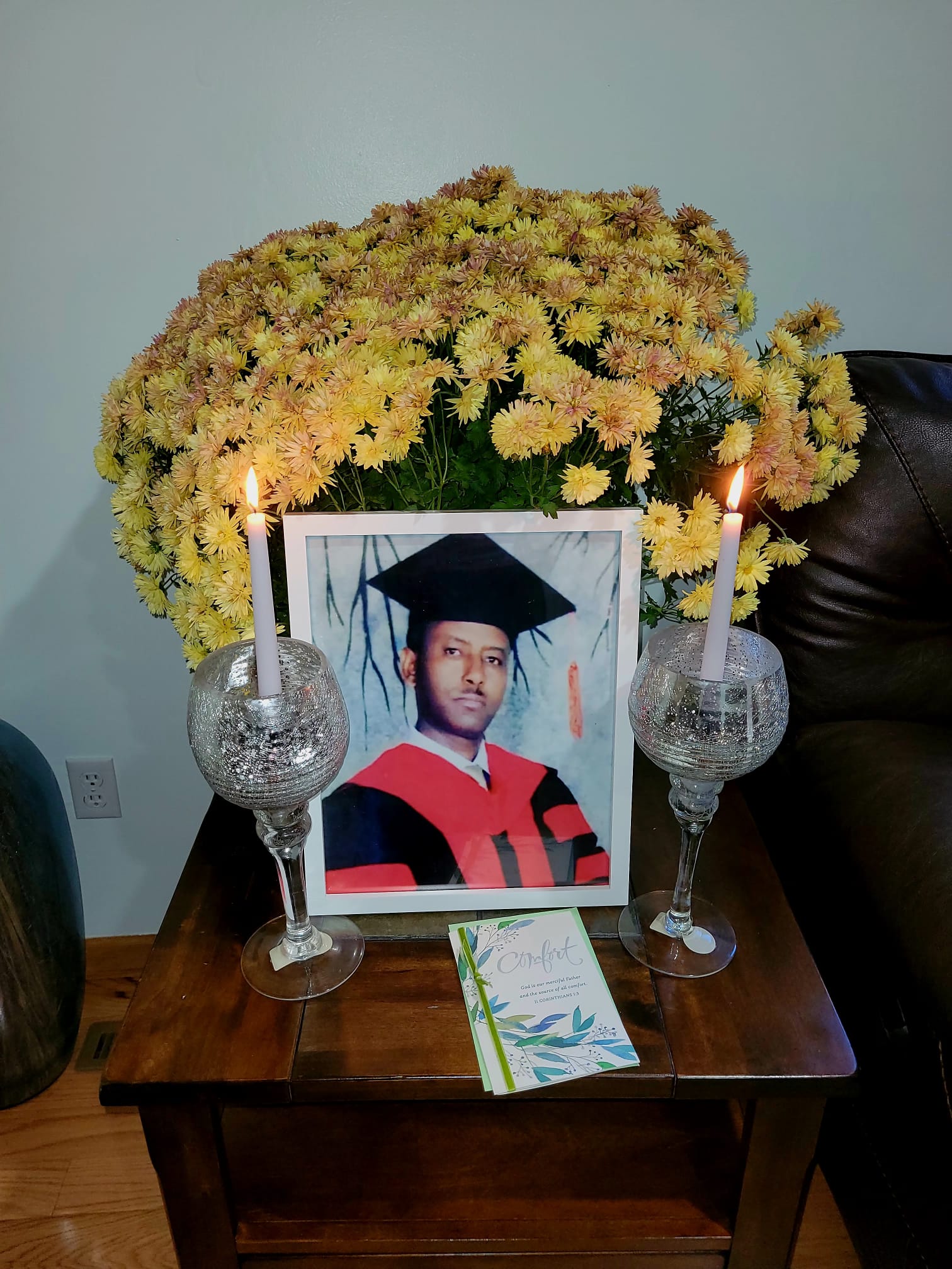 Gifts from supportive neighbors in the United States during the second anniversary of Professor Meareg Amare's passing.