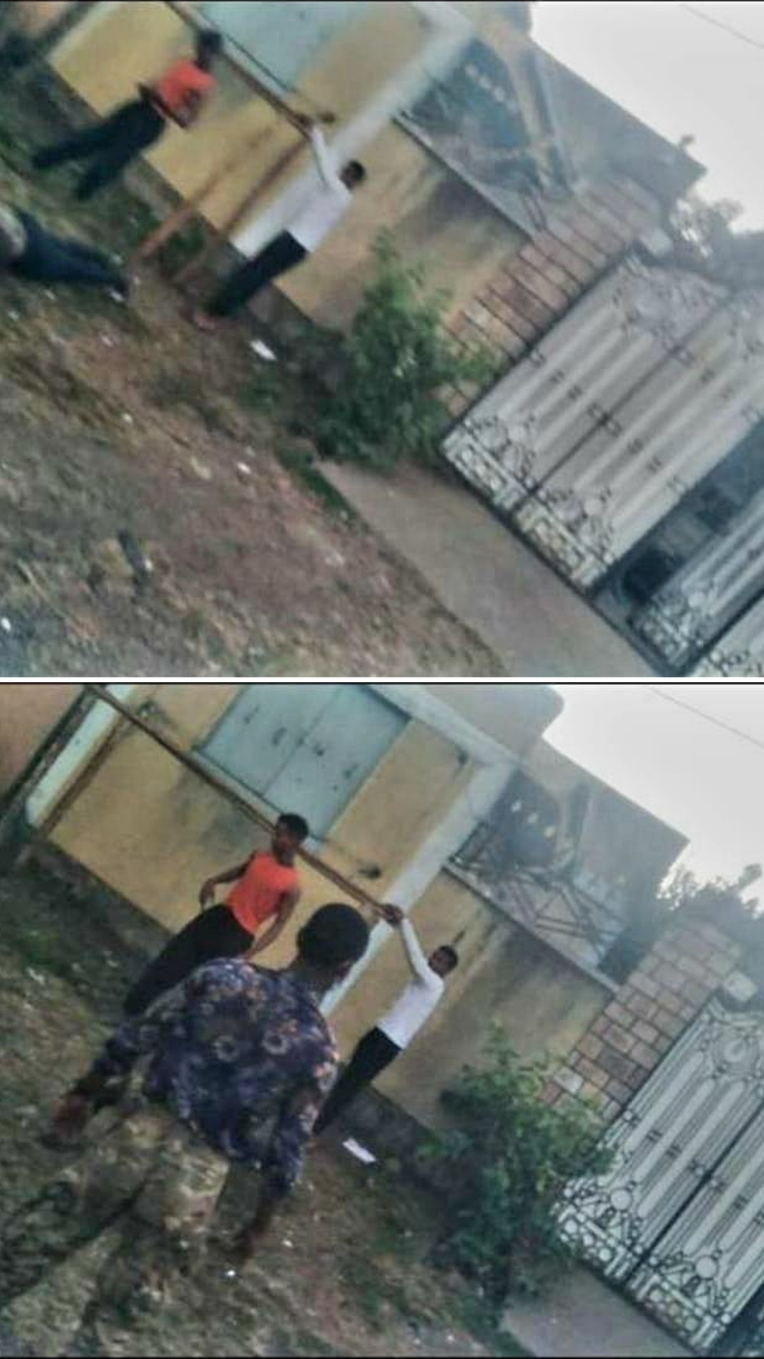 The Amhara Special Commandos occupying the Meareg family home after the crime.