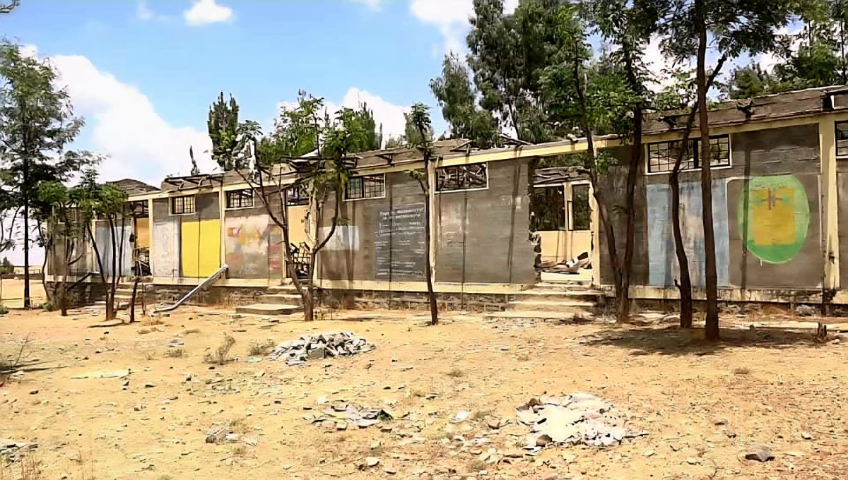 Photo from the foundation's education and community work in Tigray
