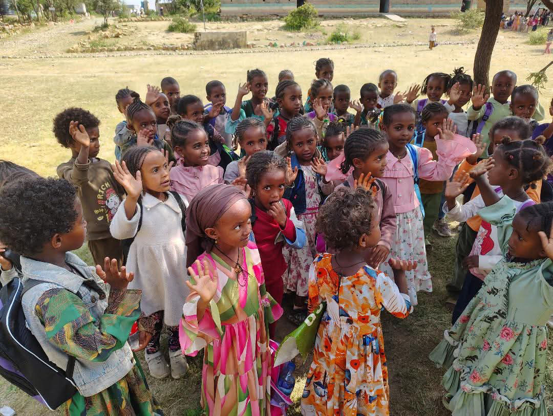 Photo from the foundation's education and community work in Tigray