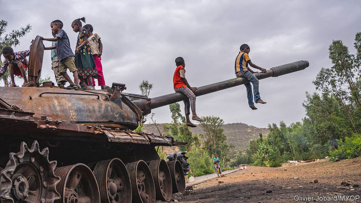 Photo from the foundation's education and community work in Tigray