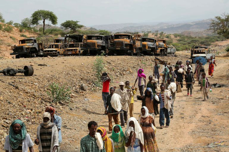Photo from the foundation's education and community work in Tigray