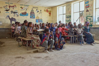Photo from the foundation's education and community work in Tigray